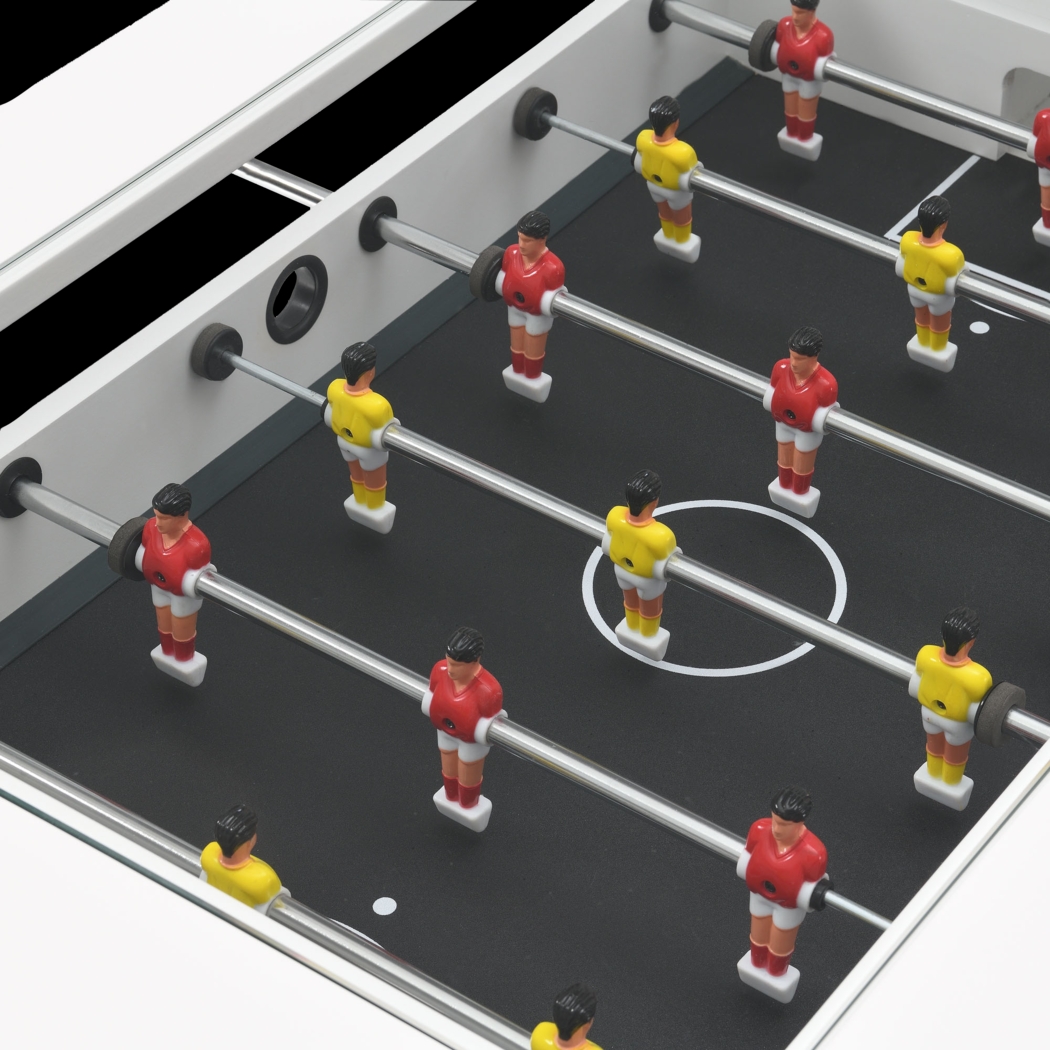 Peekskill White Foosball Gaming Table - Thumbnail - Image 11