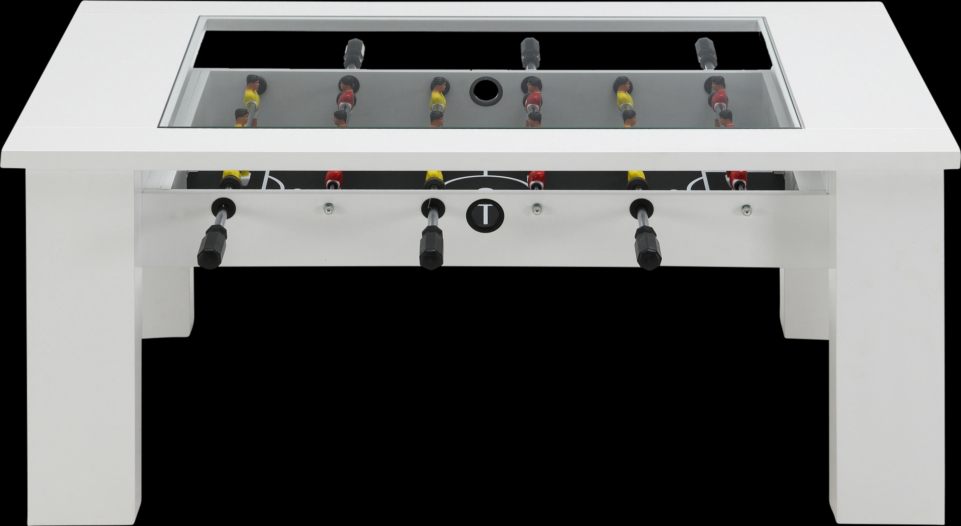 Peekskill White Foosball Gaming Table - Thumbnail - Image 8