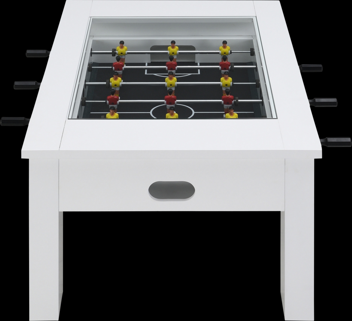 Peekskill White Foosball Gaming Table - Thumbnail - Image 9