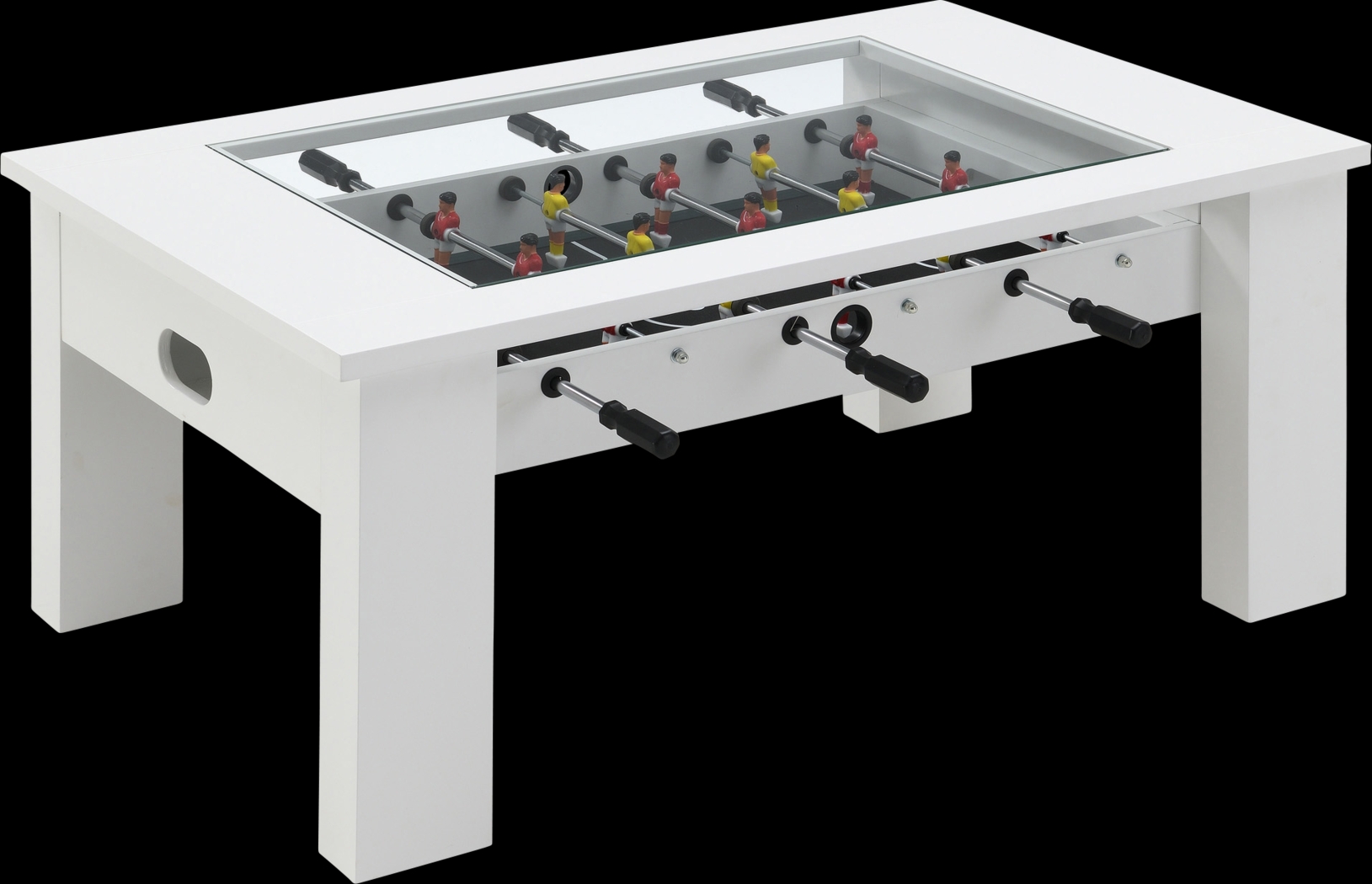 Peekskill White Foosball Gaming Table - Thumbnail - Image 1