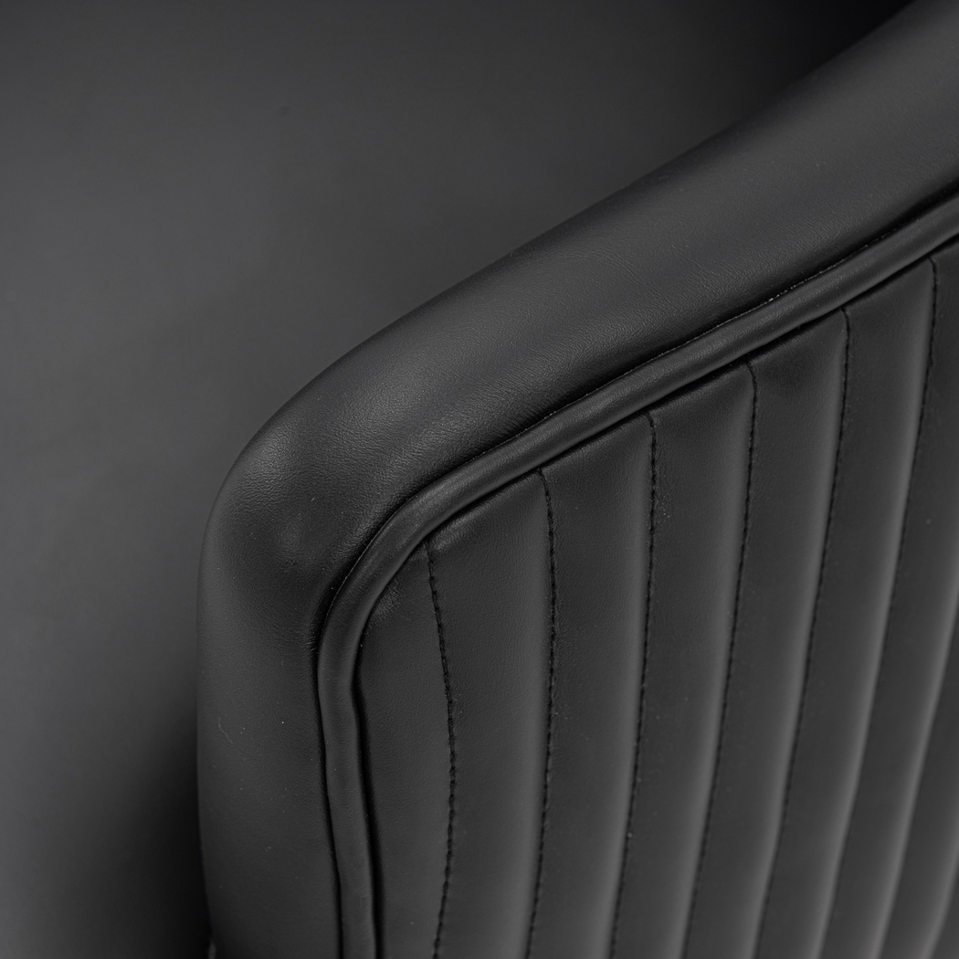 Pegan Black Arm Chair - Thumbnail - Image 3