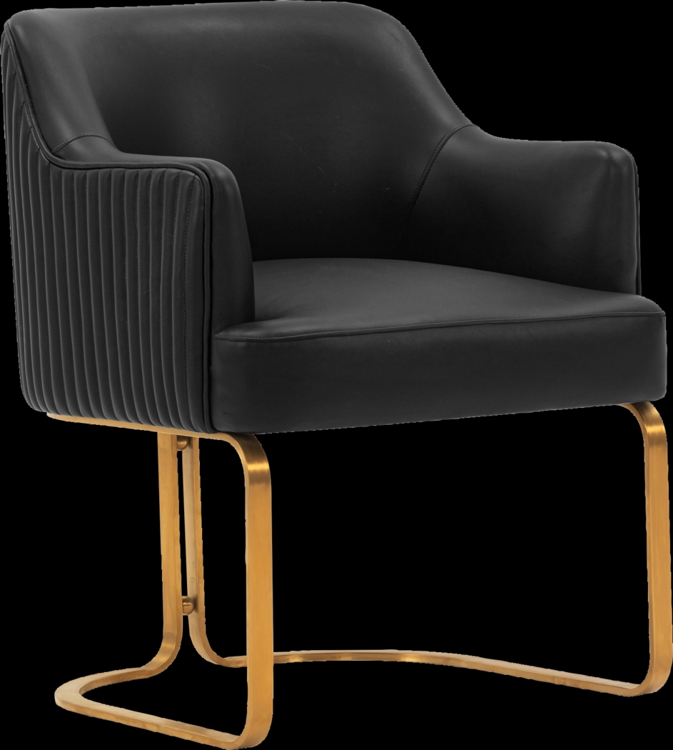 Pegan Black Arm Chair - Thumbnail - Image 9