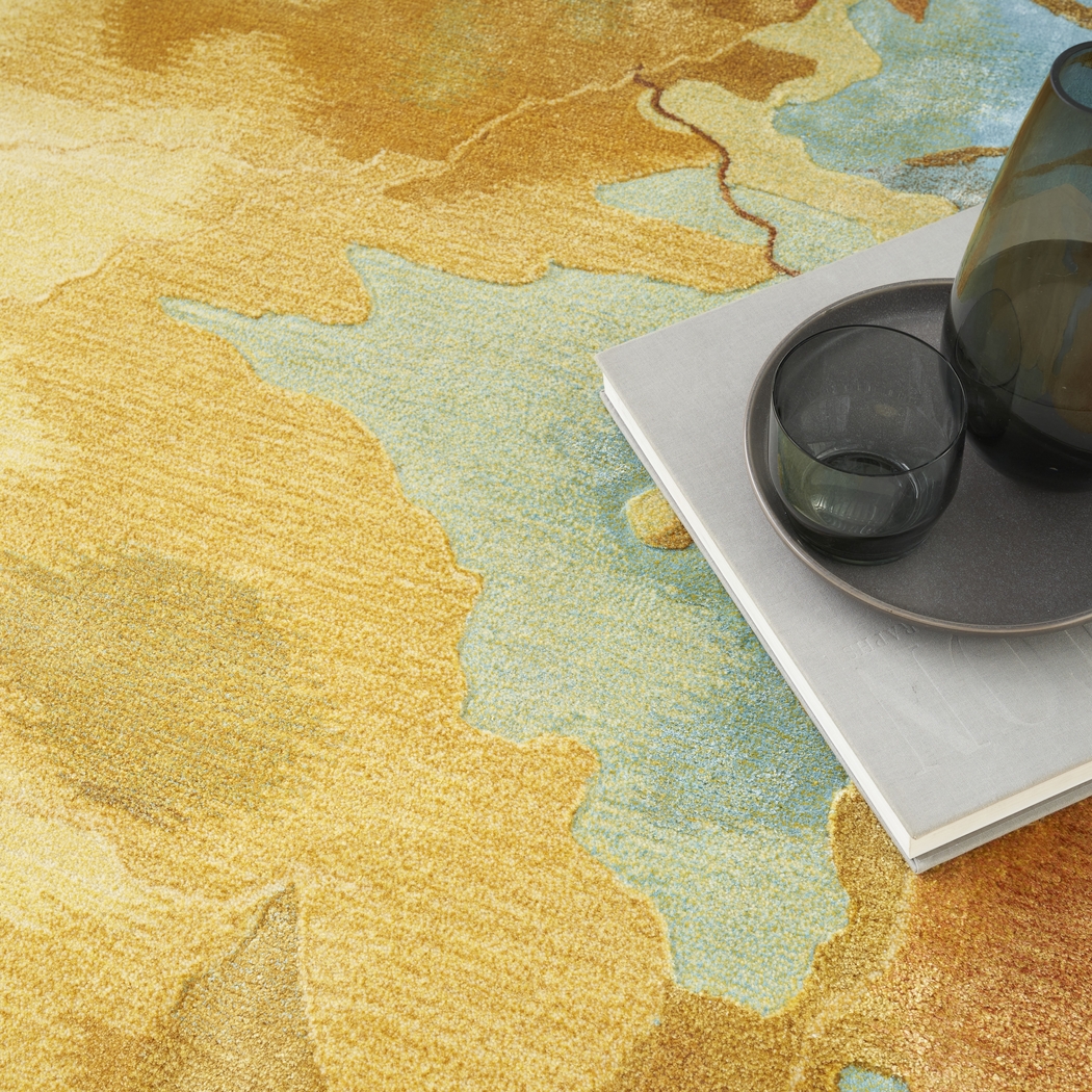 Pegando Gold/Multi 5'6 x 7'5 Rug - Thumbnail - Image 6