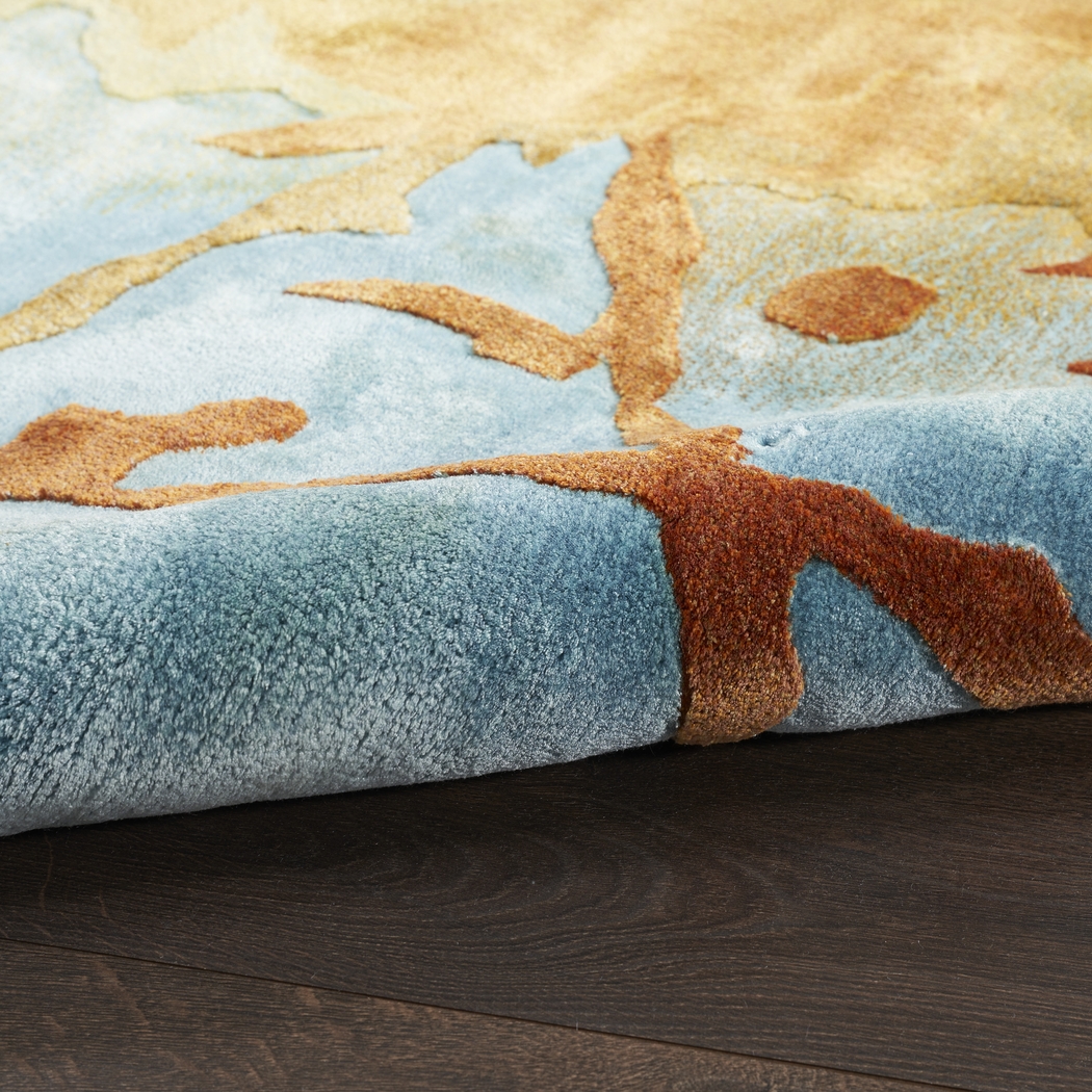 Pegando Gold/Multi 5'6 x 7'5 Rug - Thumbnail - Image 9