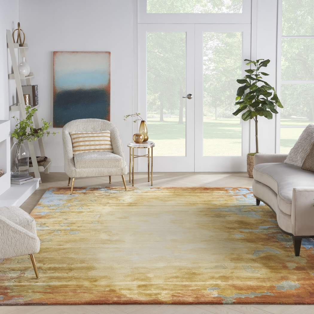 Pegando Gold/Multi 8'6 x 11'6 Rug - Thumbnail - Image 7