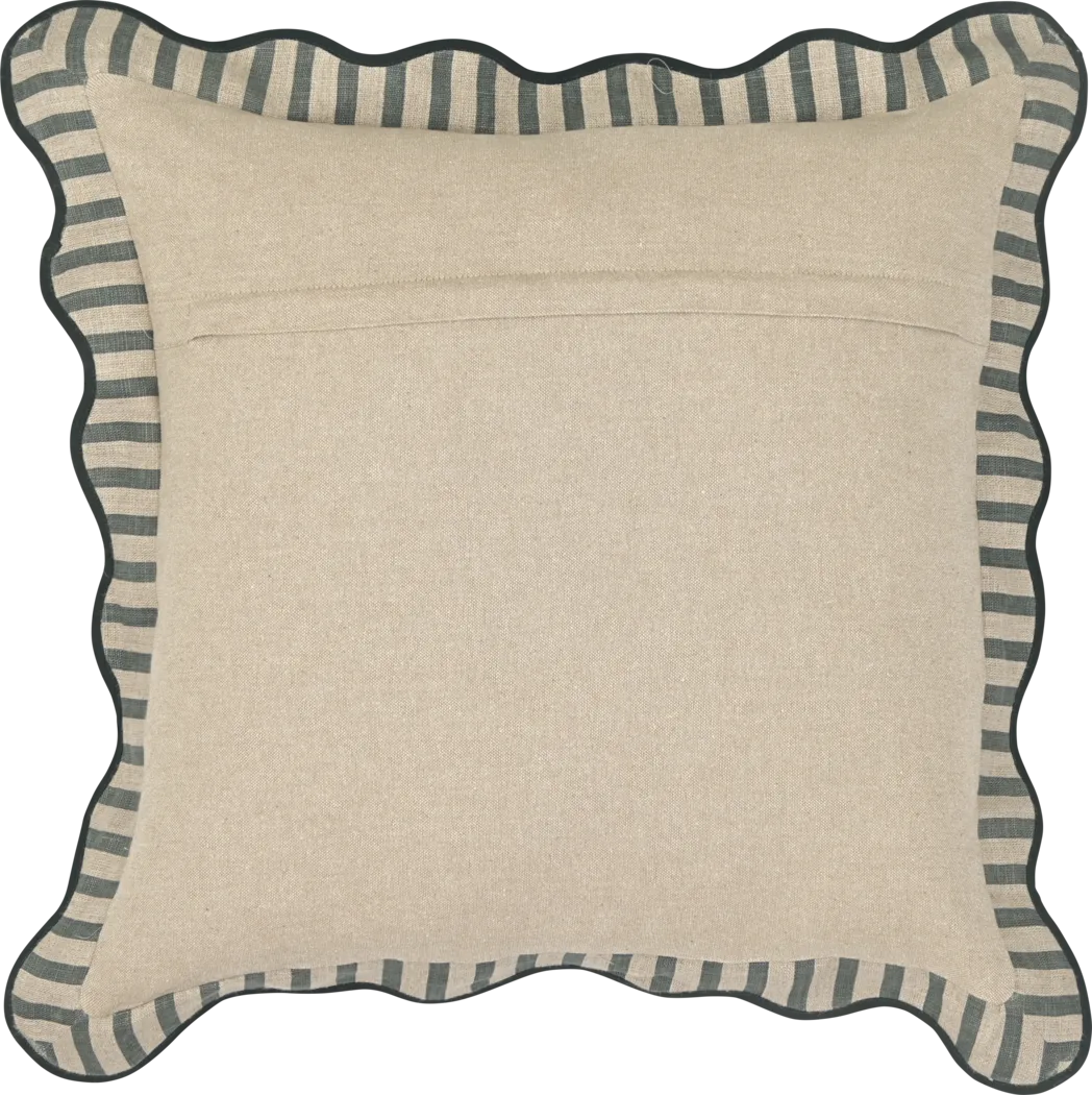 Pekelo Green Accent Pillow - Thumbnail - Image 2