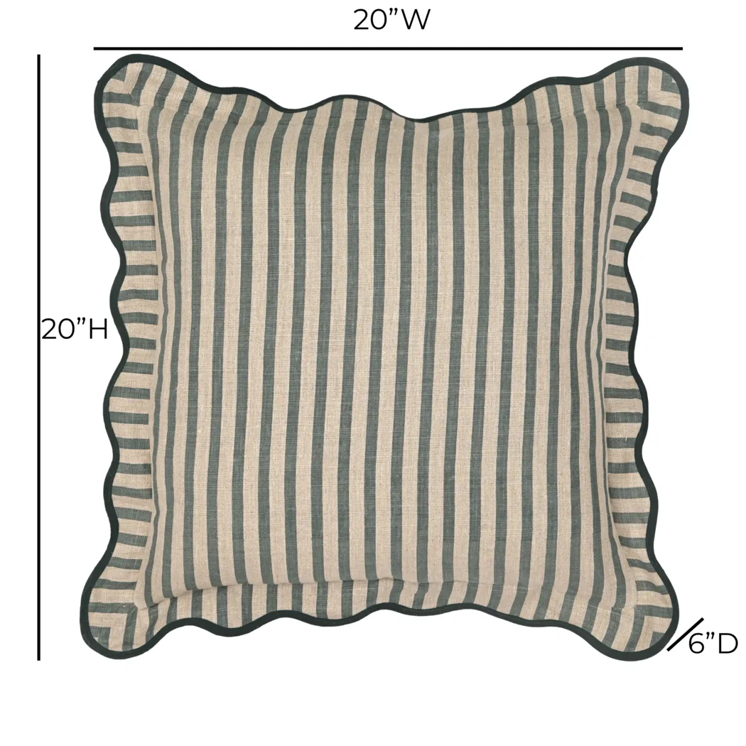 Pekelo Green Accent Pillow - Thumbnail - Image 4