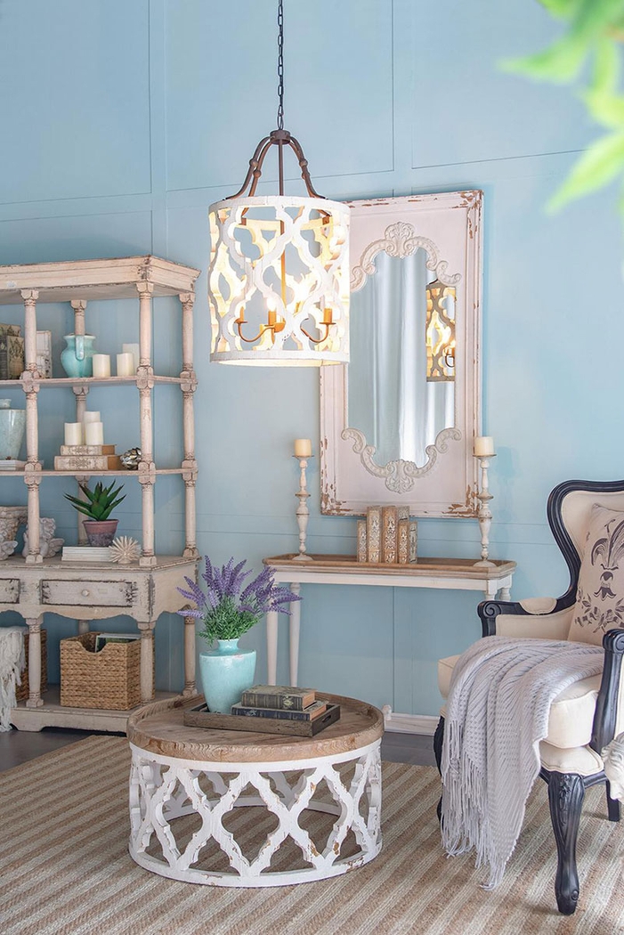 Peking Point White Chandelier - Thumbnail - Image 2