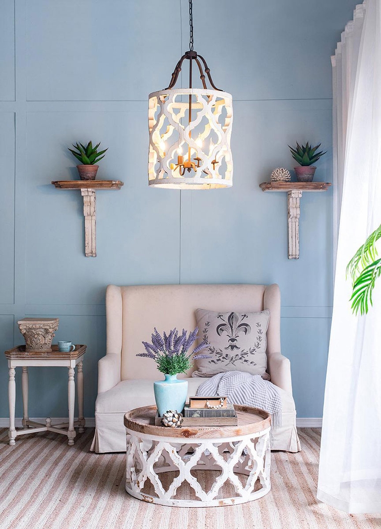 Peking Point White Chandelier - Thumbnail - Image 3