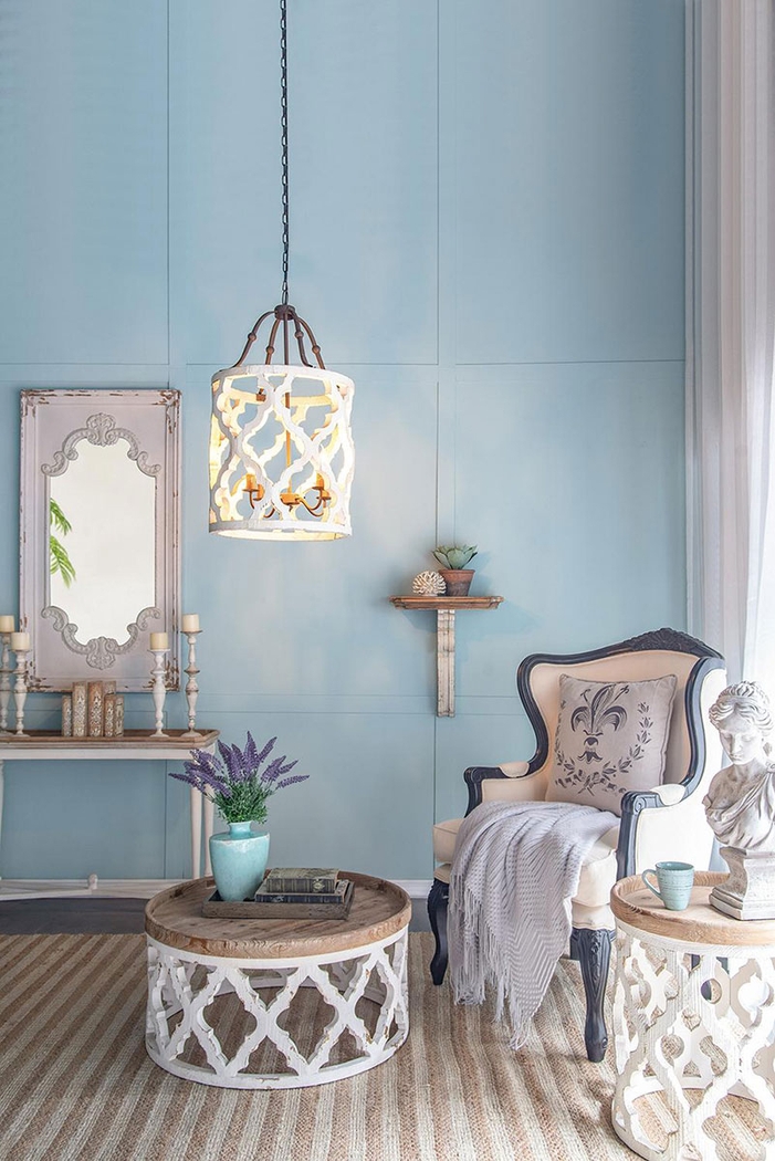 Peking Point White Chandelier - Thumbnail - Image 4