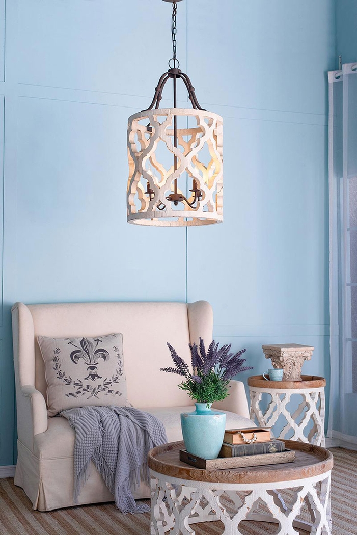 Peking Point White Chandelier - Thumbnail - Image 6