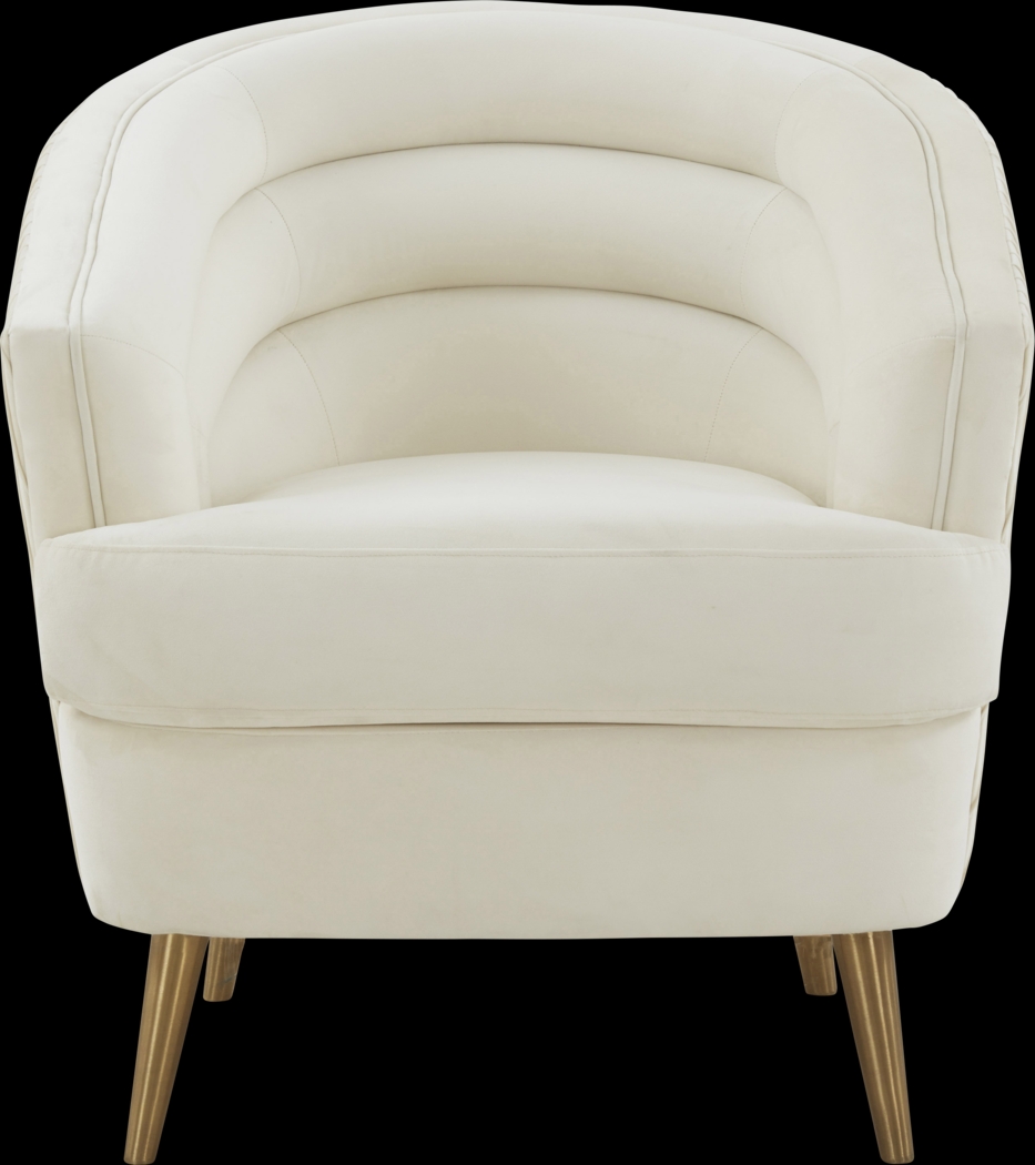 Pelanconi Cream Accent Chair - Thumbnail - Image 3