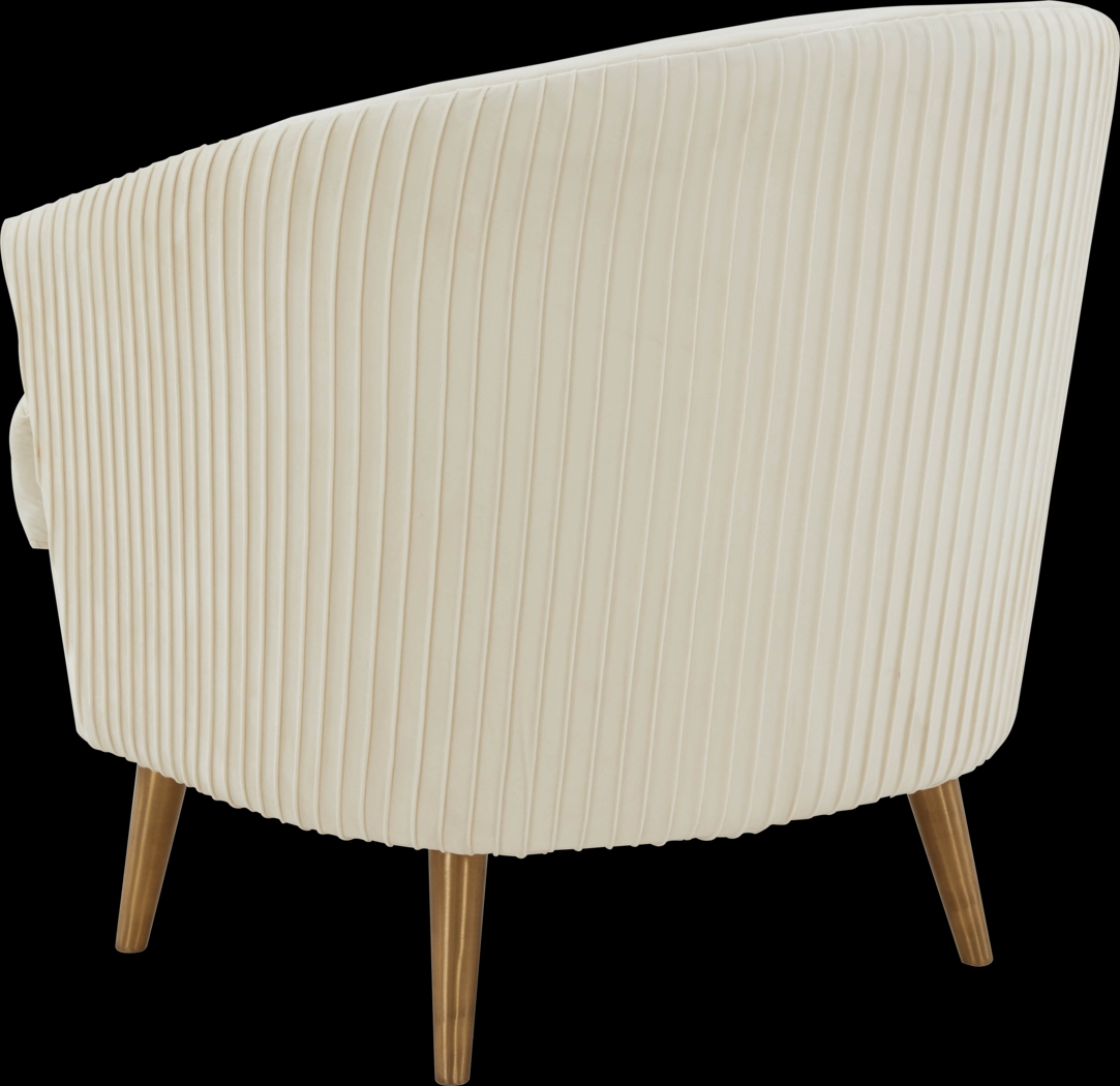 Pelanconi Cream Accent Chair - Thumbnail - Image 5
