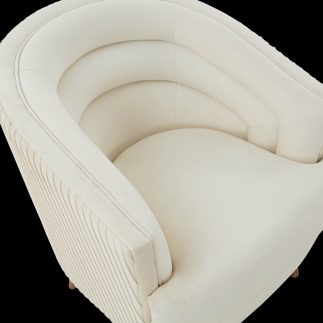 Pelanconi Cream Accent Chair - Thumbnail - Image 6