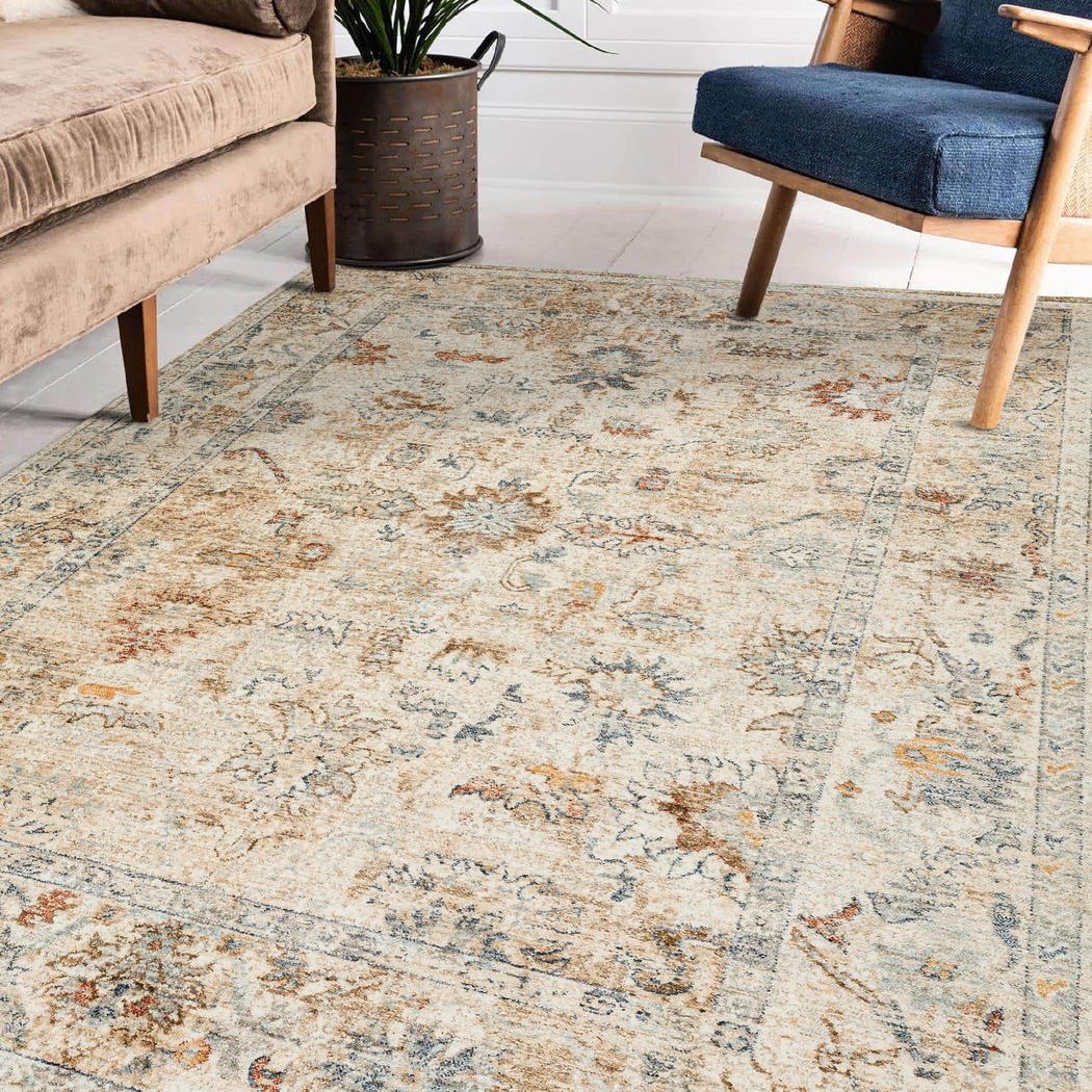 Pelford Beige 7'10 x 10' Rug - Thumbnail - Image 2