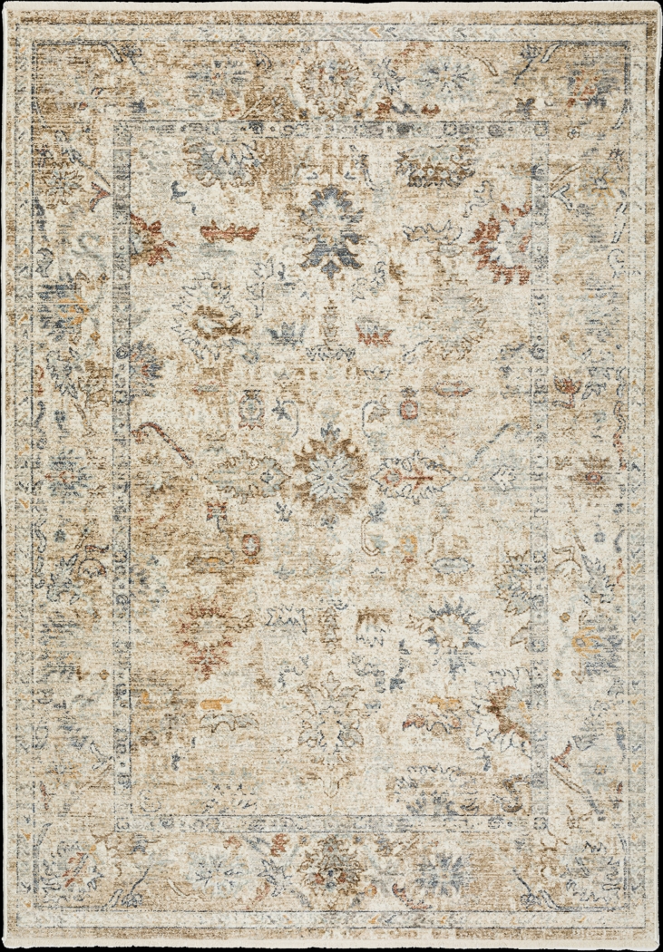 Pelford Beige 7'10 x 10' Rug - Thumbnail - Image 1