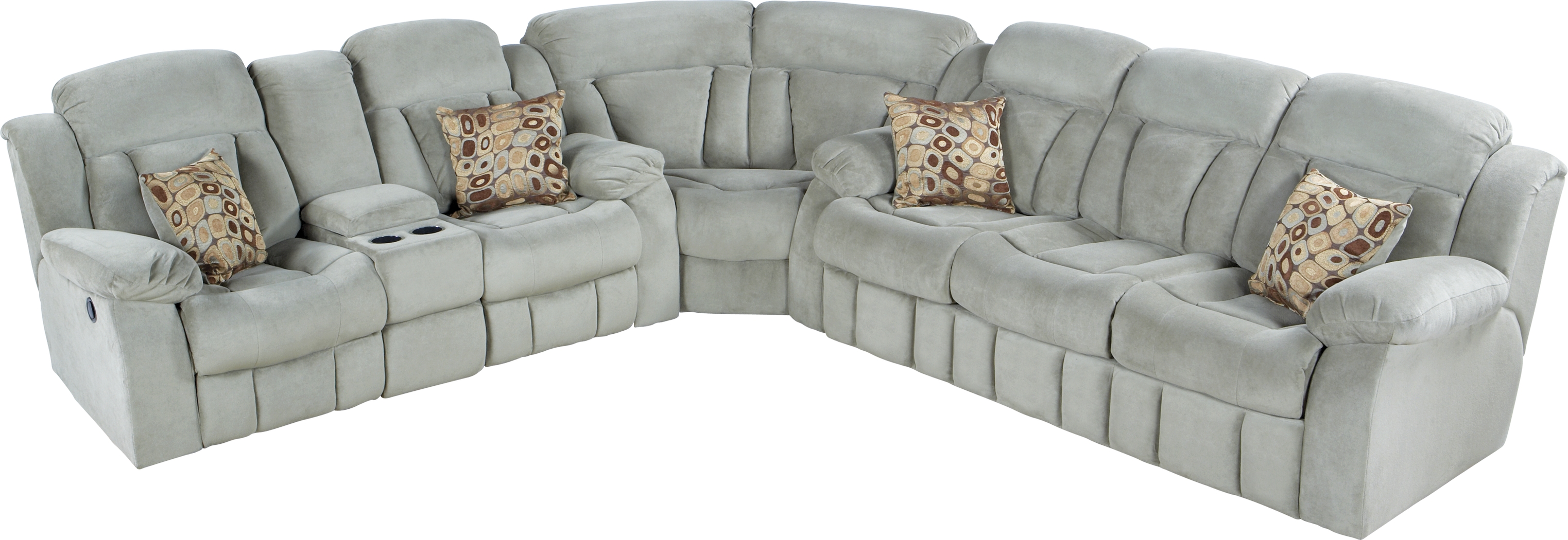 Pelham Sage 3 Pc Sectional - Thumbnail - Image 1