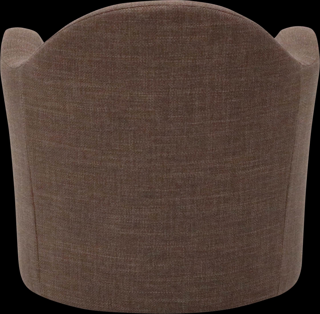 Peliel Brown Swivel Accent Chair - Thumbnail - Image 2