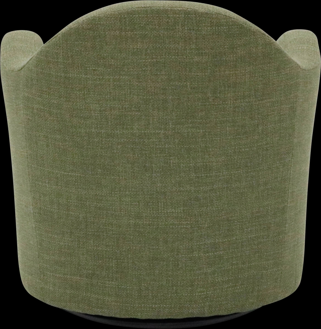 Peliel Green Swivel Accent Chair - Thumbnail - Image 3