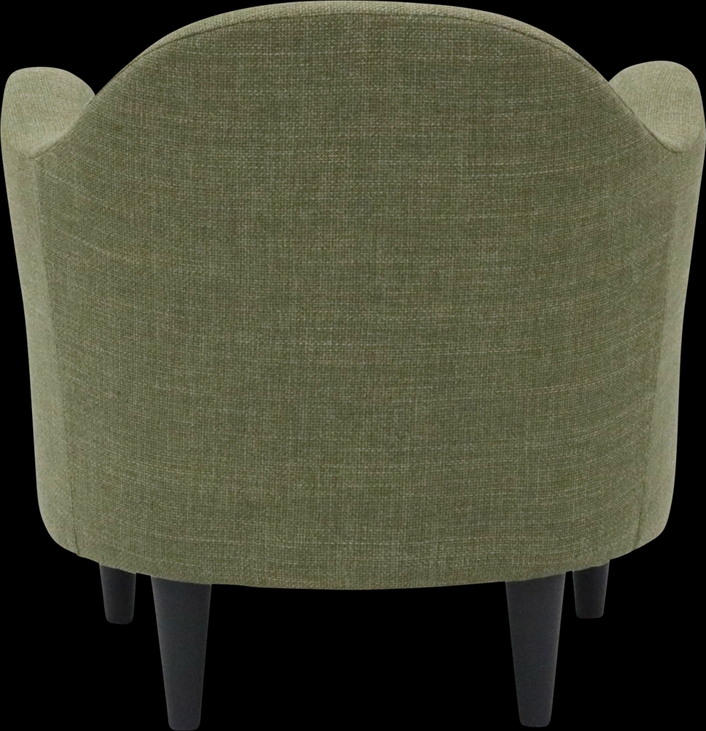 Peliel II Green Accent Chair - Thumbnail - Image 2