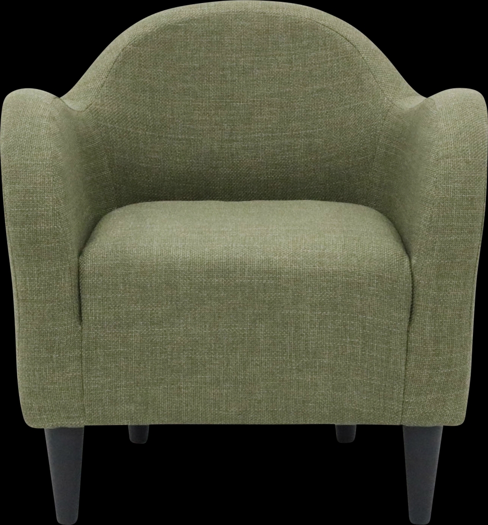 Peliel II Green Accent Chair - Thumbnail - Image 1