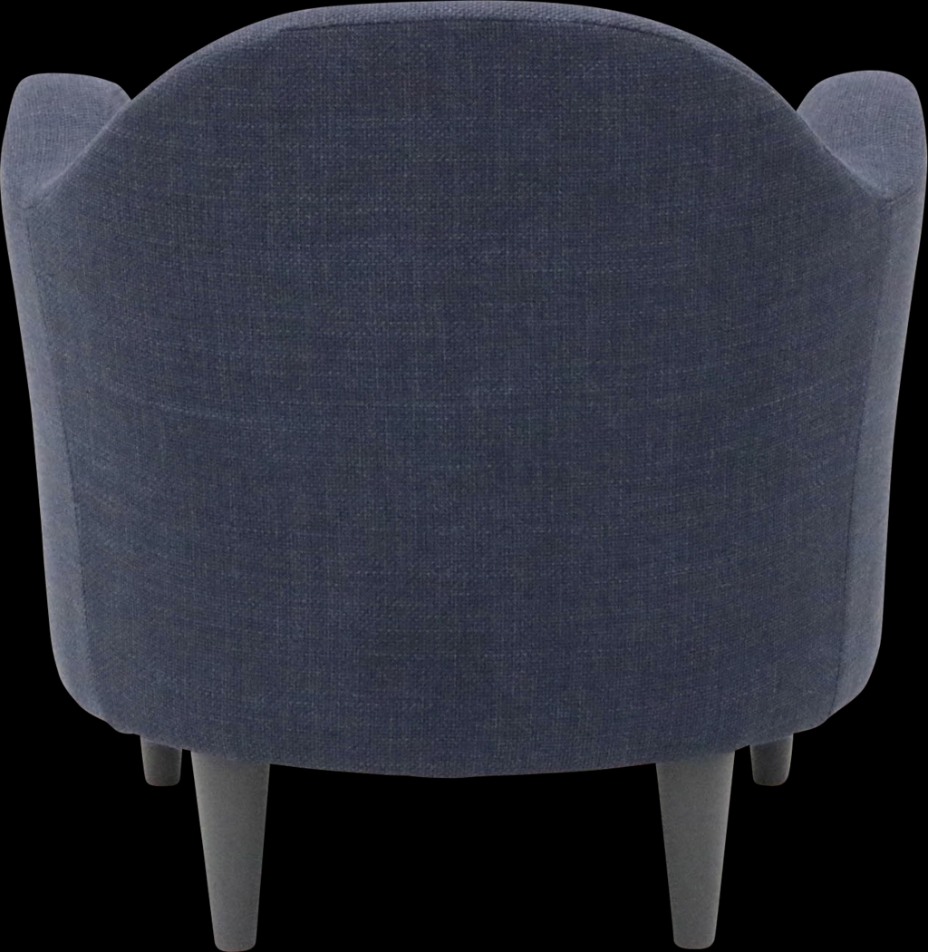 Peliel II Navy Accent Chair - Thumbnail - Image 3