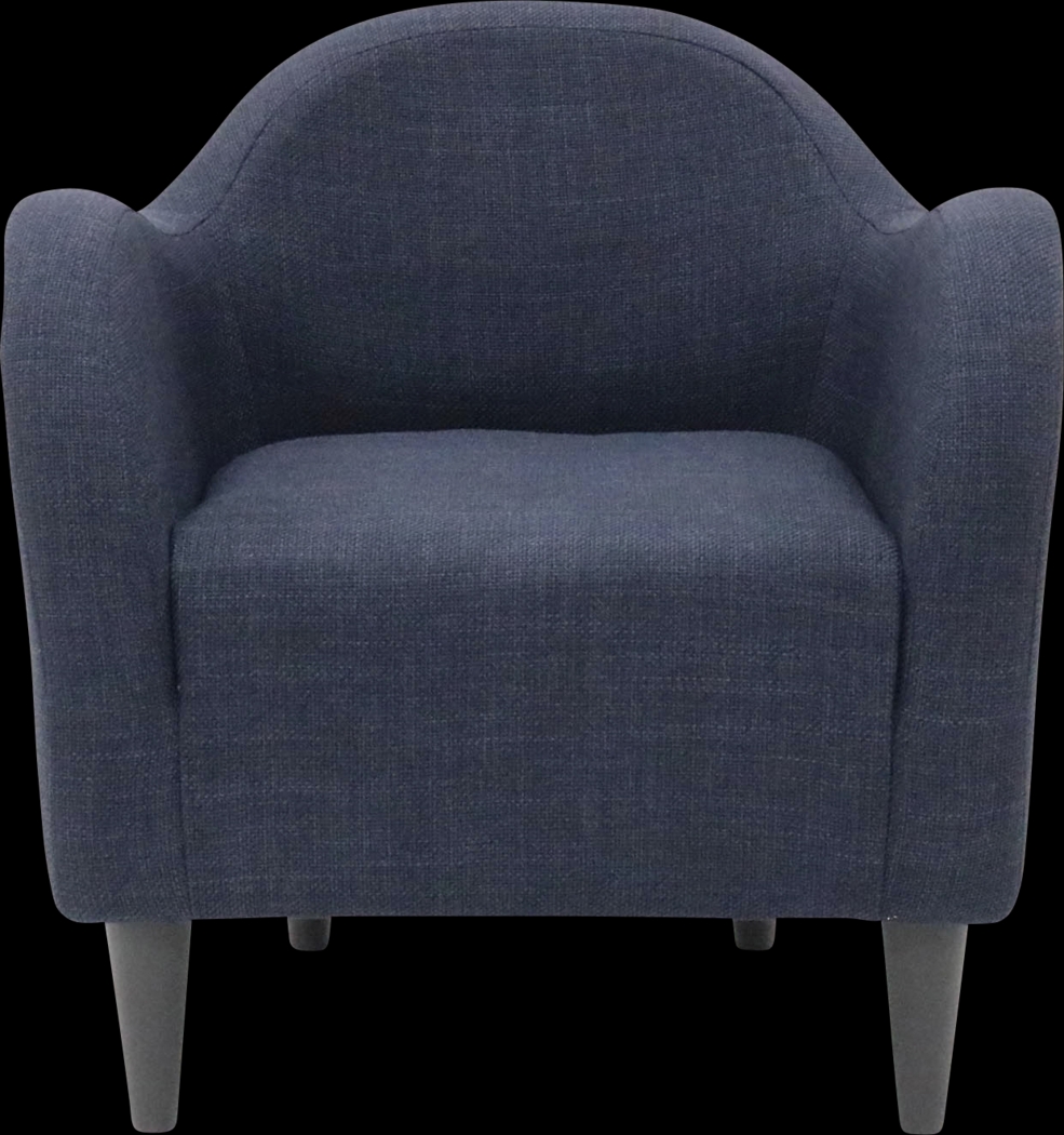 Peliel II Navy Accent Chair - Thumbnail - Image 1