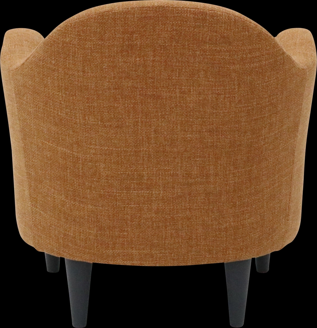 Peliel II Orange Accent Chair - Thumbnail - Image 2