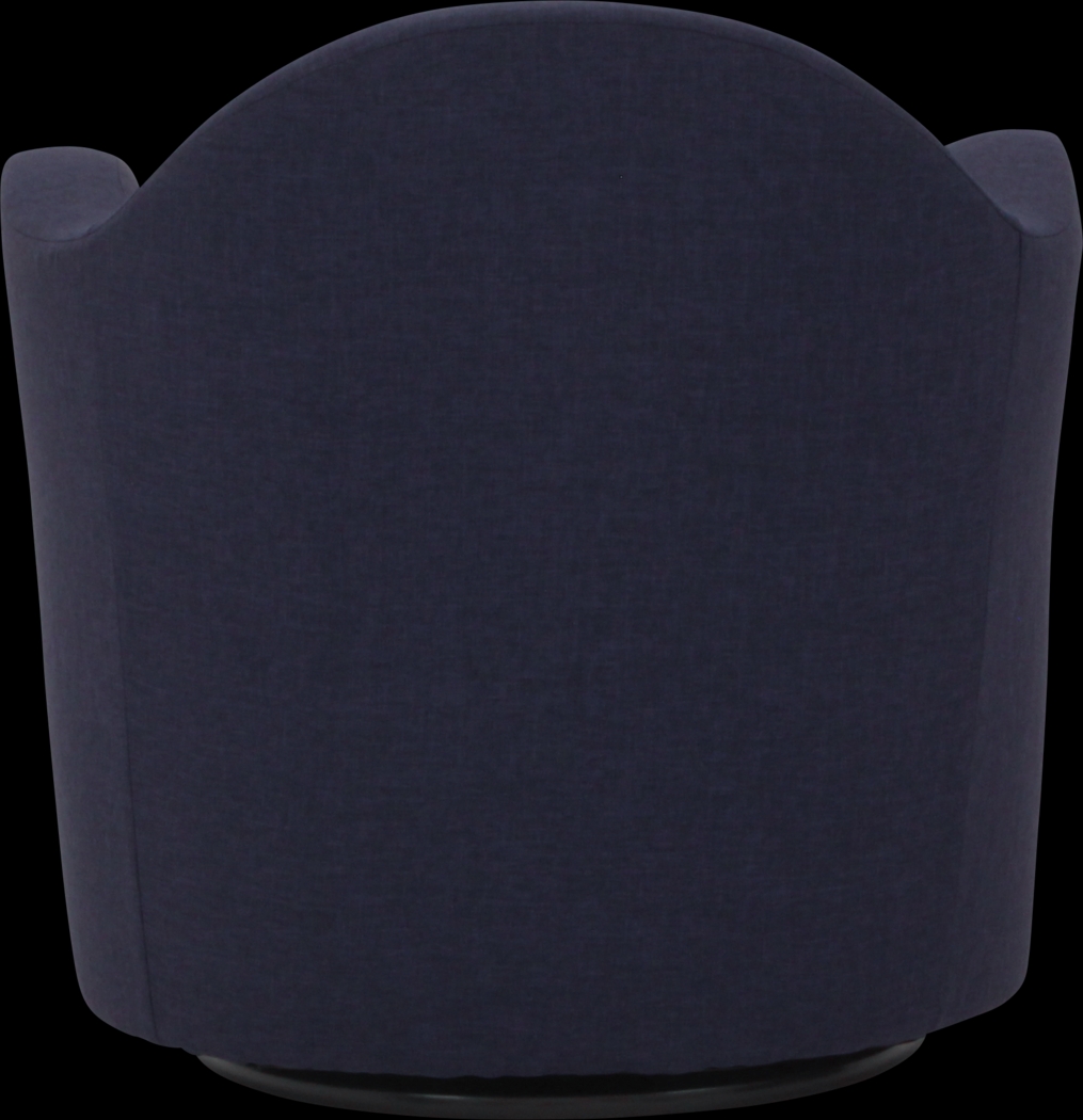 Peliel Violet Swivel Accent Chair - Thumbnail - Image 3