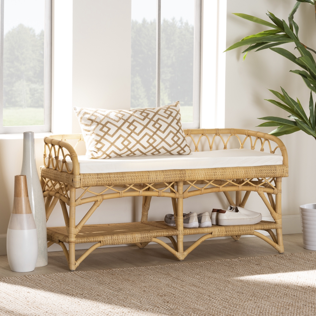 Pelletier Natural Accent Bench - Thumbnail - Image 2