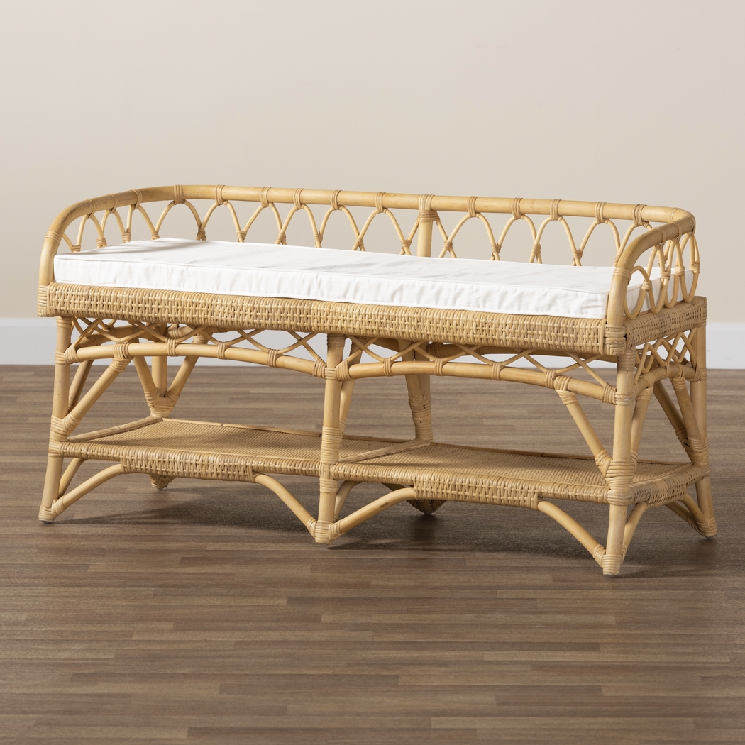 Pelletier Natural Accent Bench - Thumbnail - Image 3