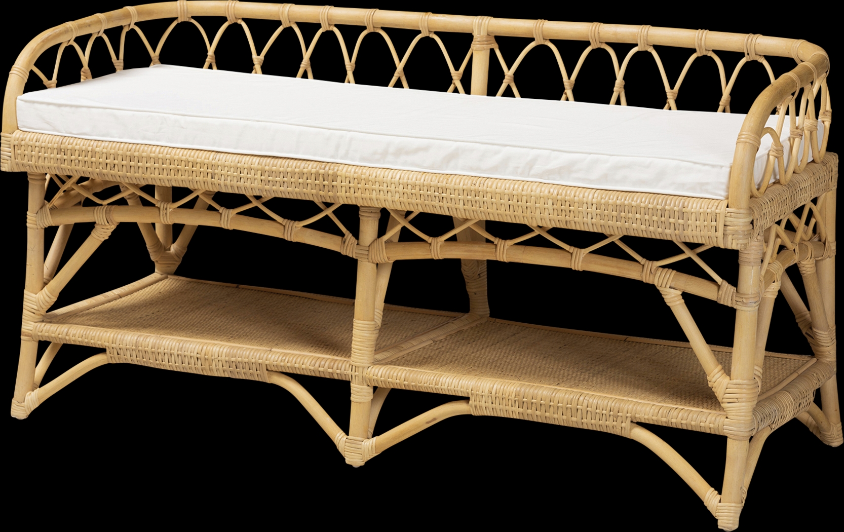 Pelletier Natural Accent Bench - Thumbnail - Image 1