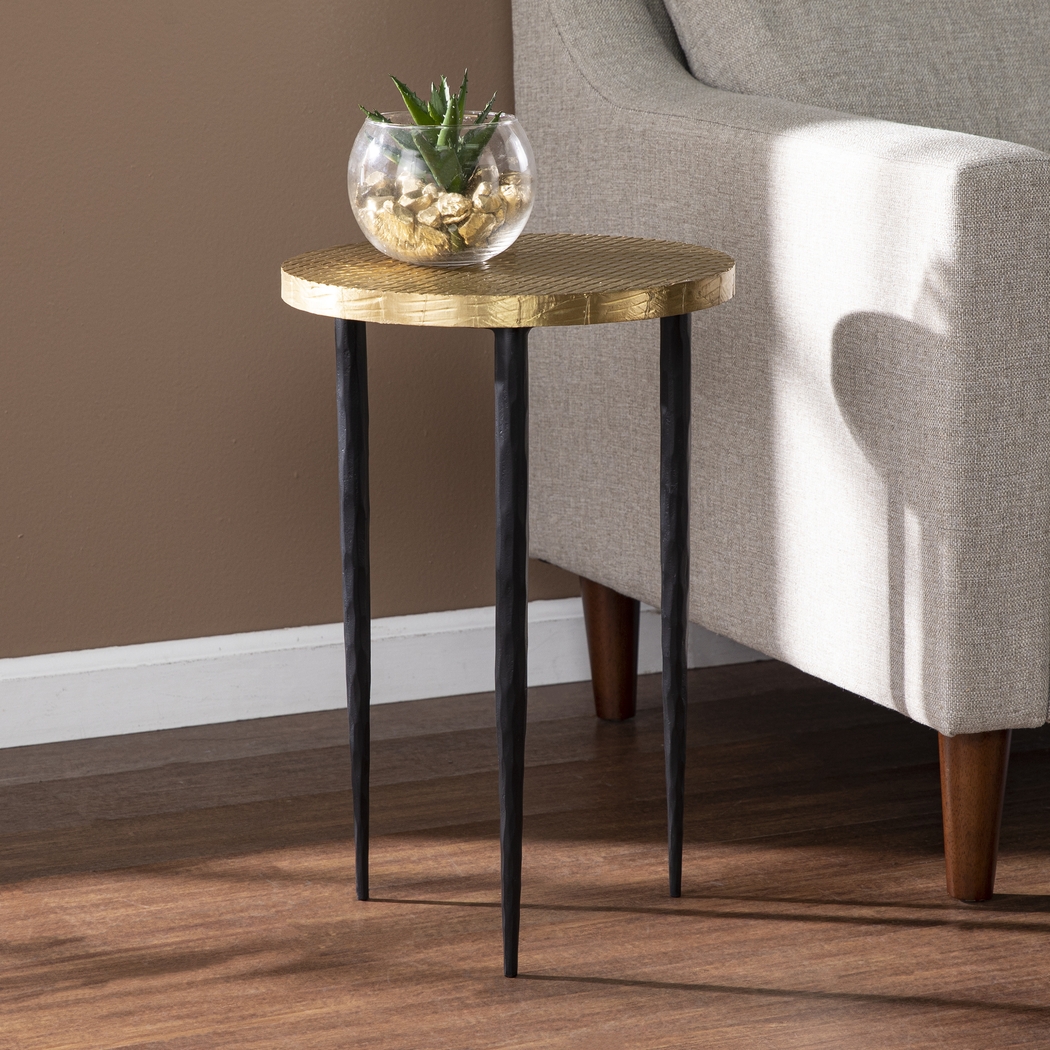 Pellinore Brass End Table - Thumbnail - Image 4
