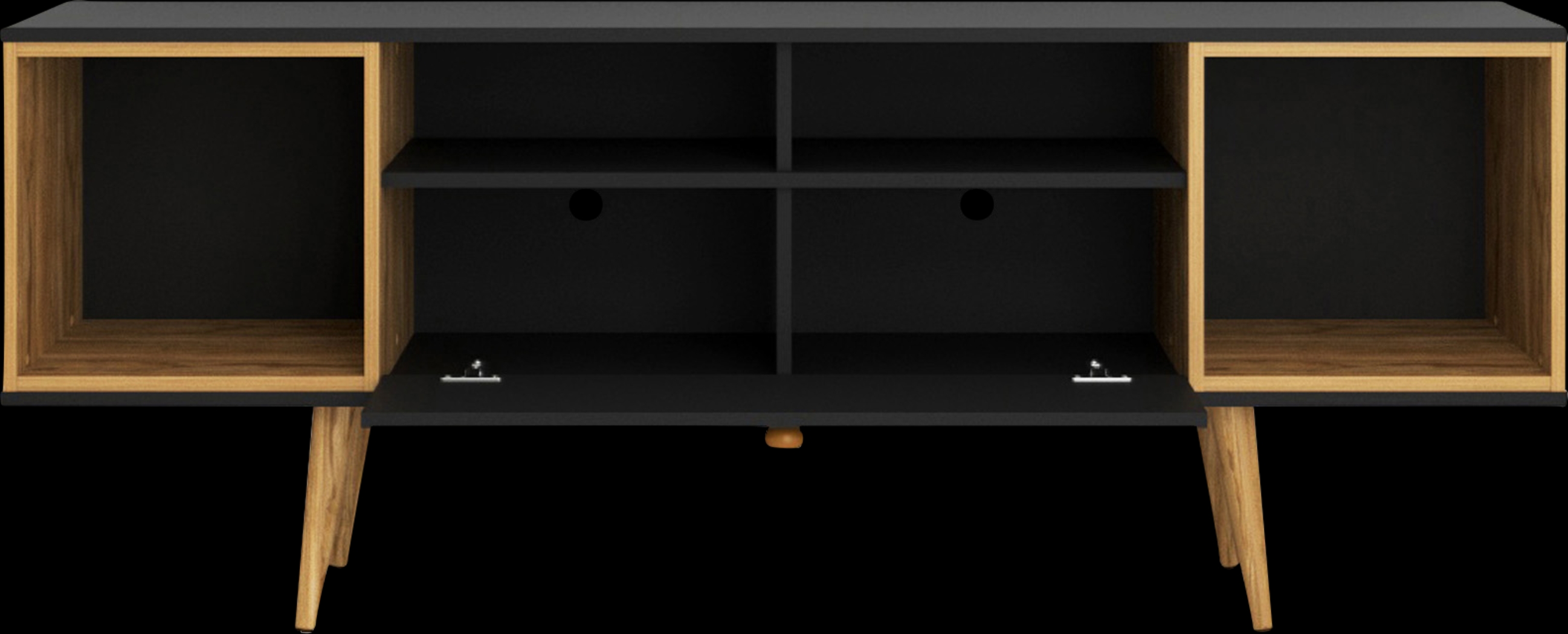 Pelto Black 63 in. Console - Thumbnail - Image 3