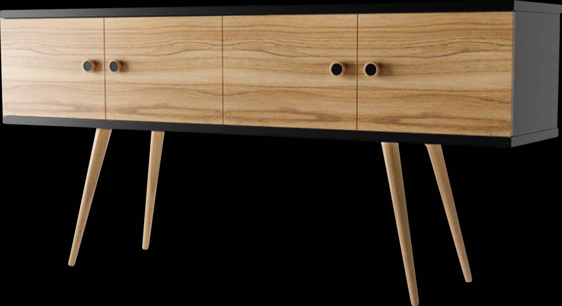 Pelto Black Sideboard - Thumbnail - Image 5