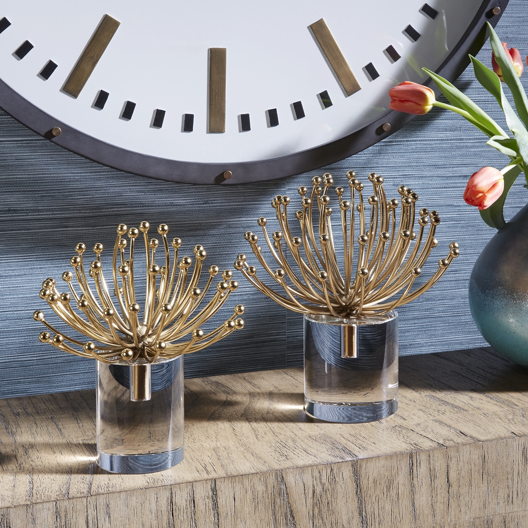 Pembrocke Gold Sculpture, Set of 2 - Thumbnail - Image 2