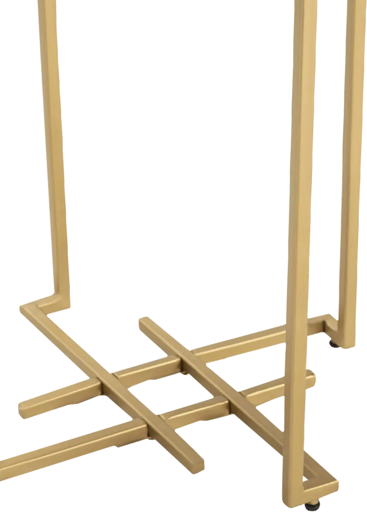 Pembroke White End Table - Thumbnail - Image 2