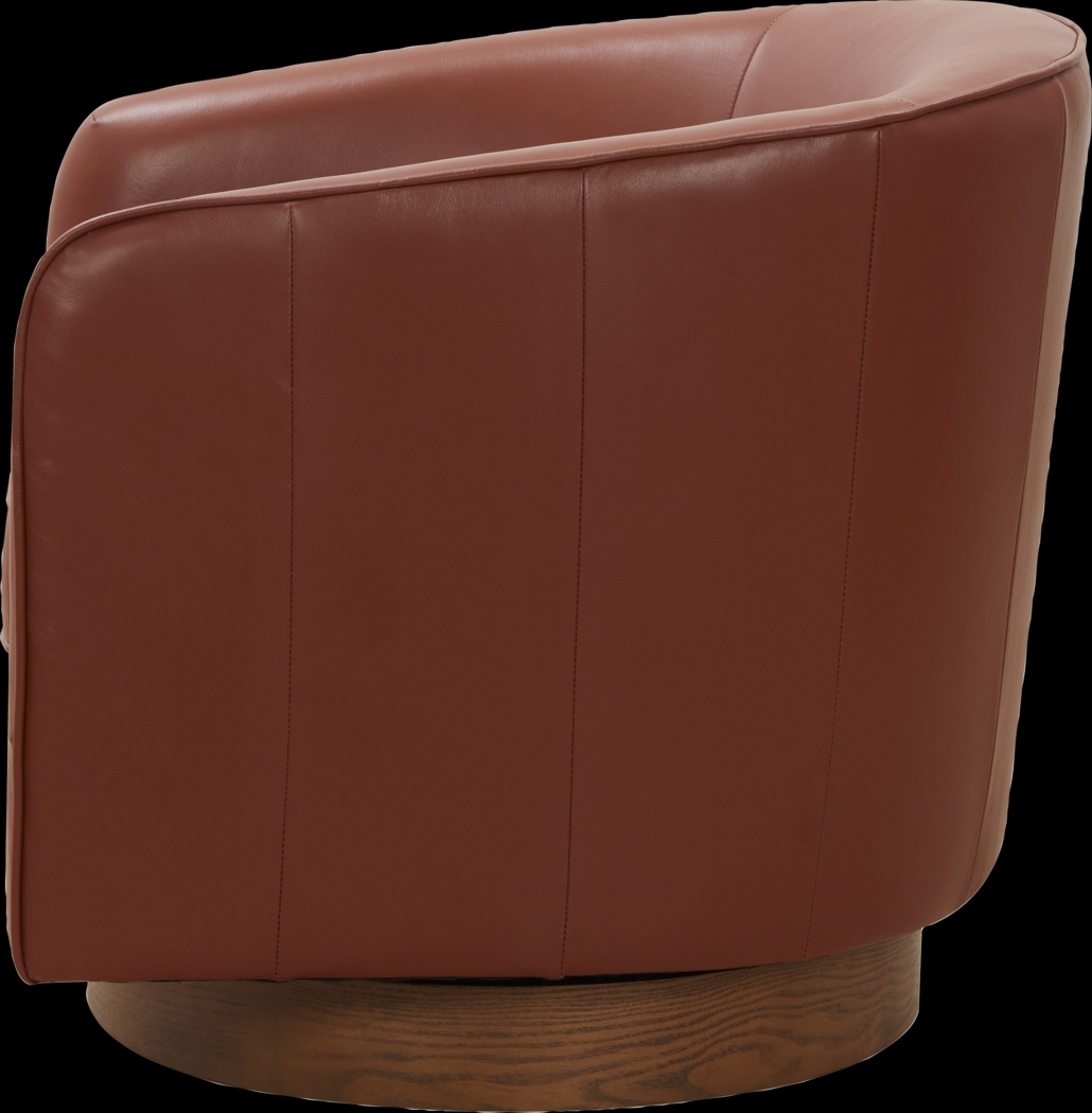 Penasco Carmel Swivel Accent Chair - Thumbnail - Image 9