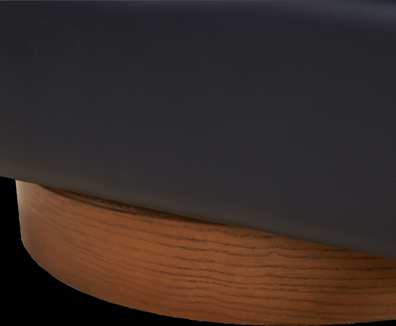 Penasco Dark Blue Swivel Accent Chair - Thumbnail - Image 4