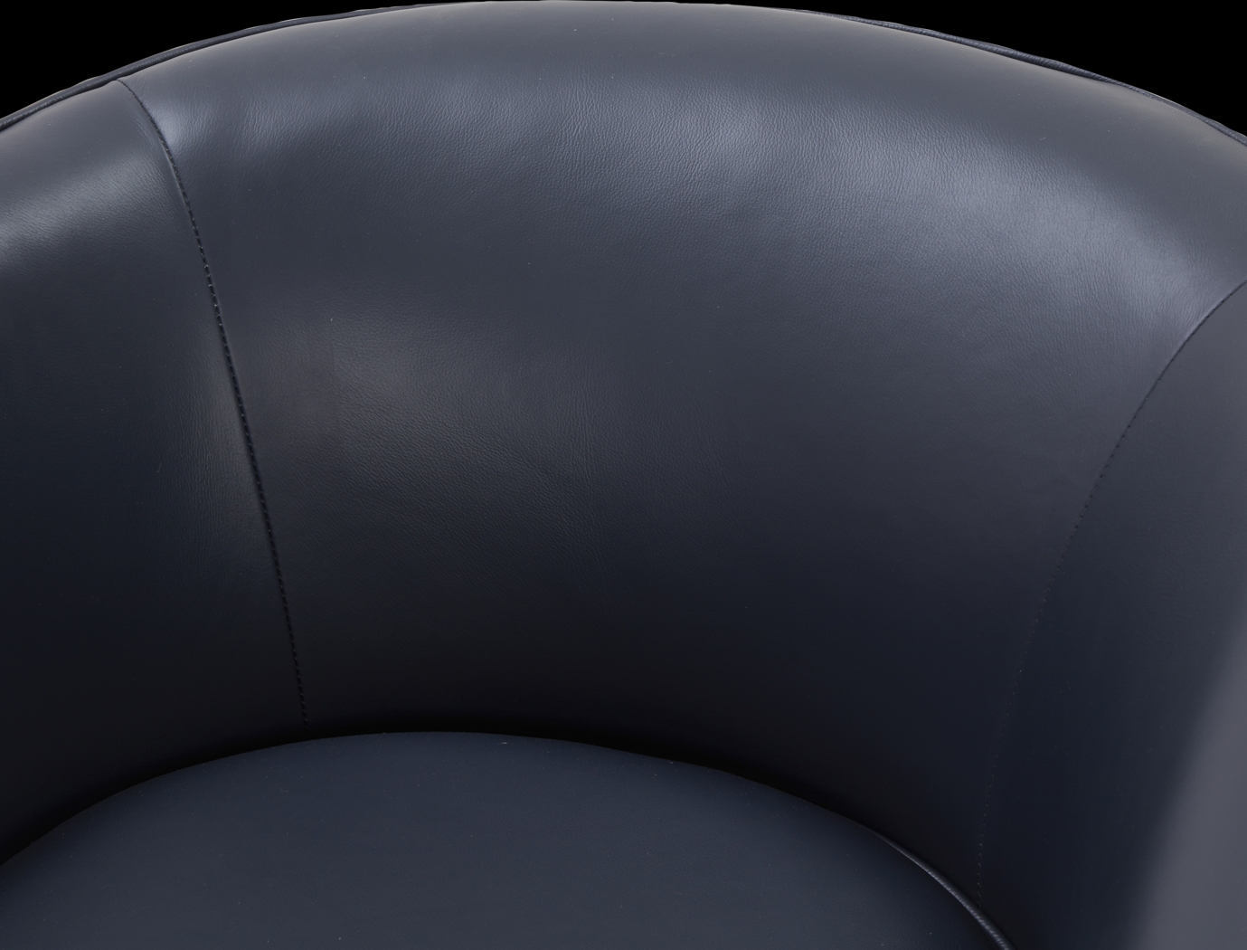 Penasco Dark Blue Swivel Accent Chair - Thumbnail - Image 8