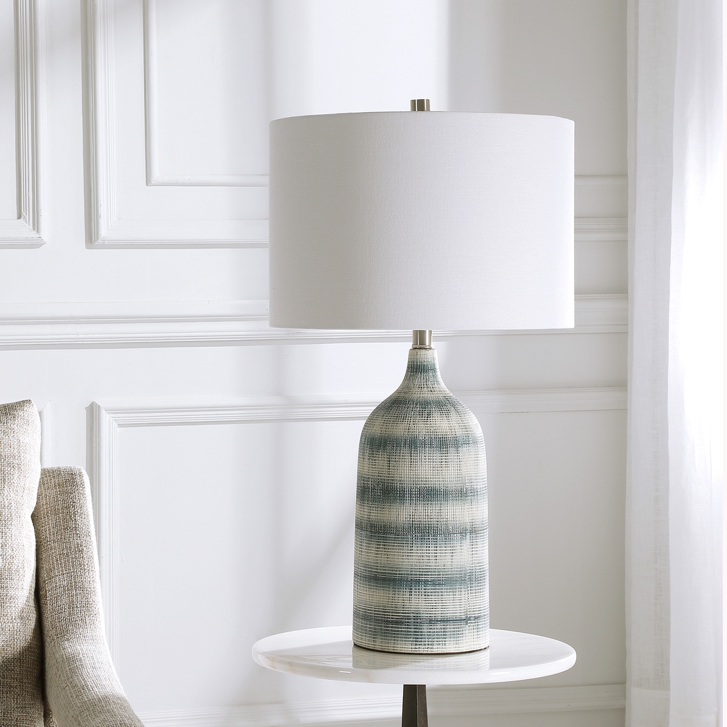 Pence Shores Blue Lamp - Thumbnail - Image 5