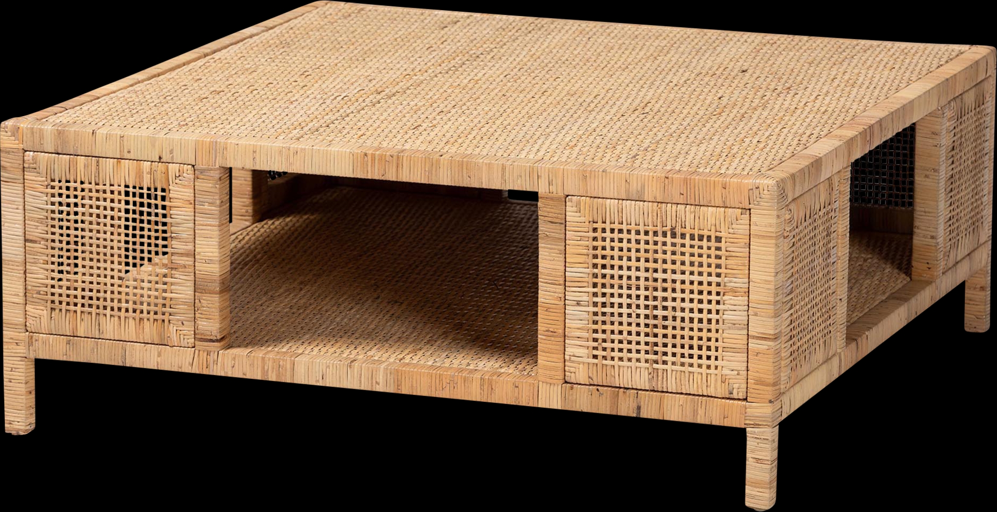 Penelec Light Brown Cocktail Table - Thumbnail - Image 1