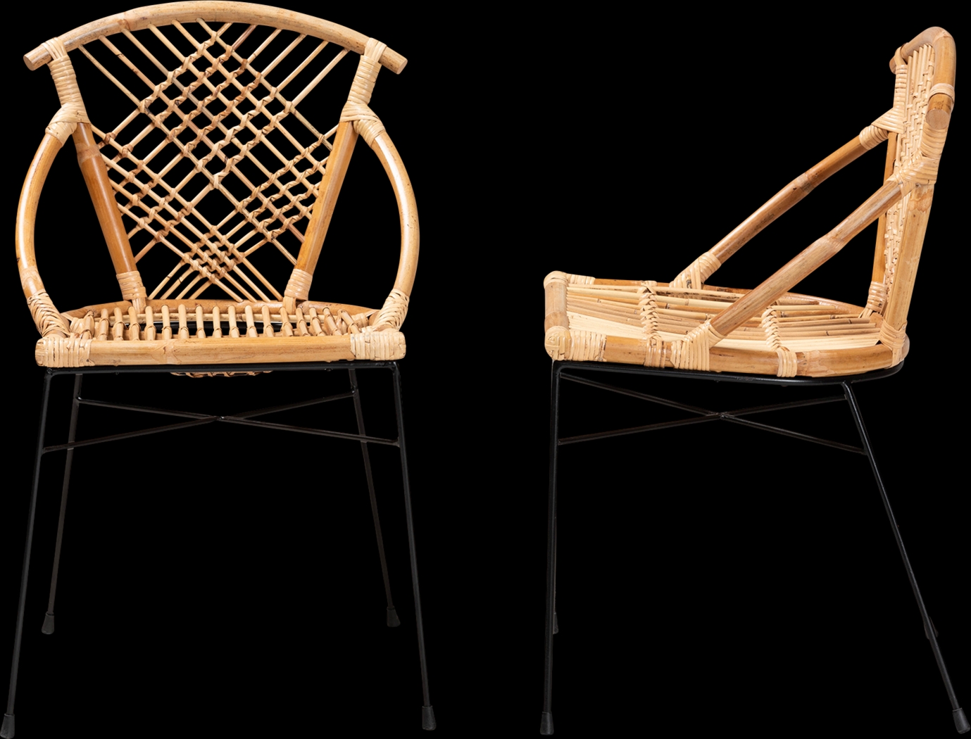 Penelola Brown Arm Chair, Set of 2 - Thumbnail - Image 4