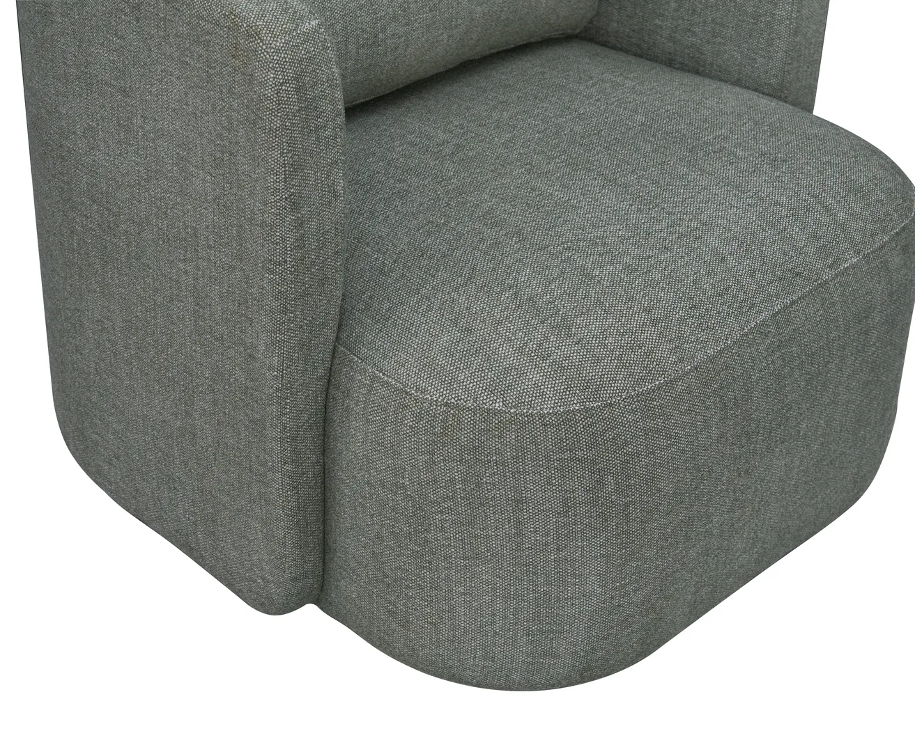 Penelope Green Swivel Chair - Thumbnail - Image 4