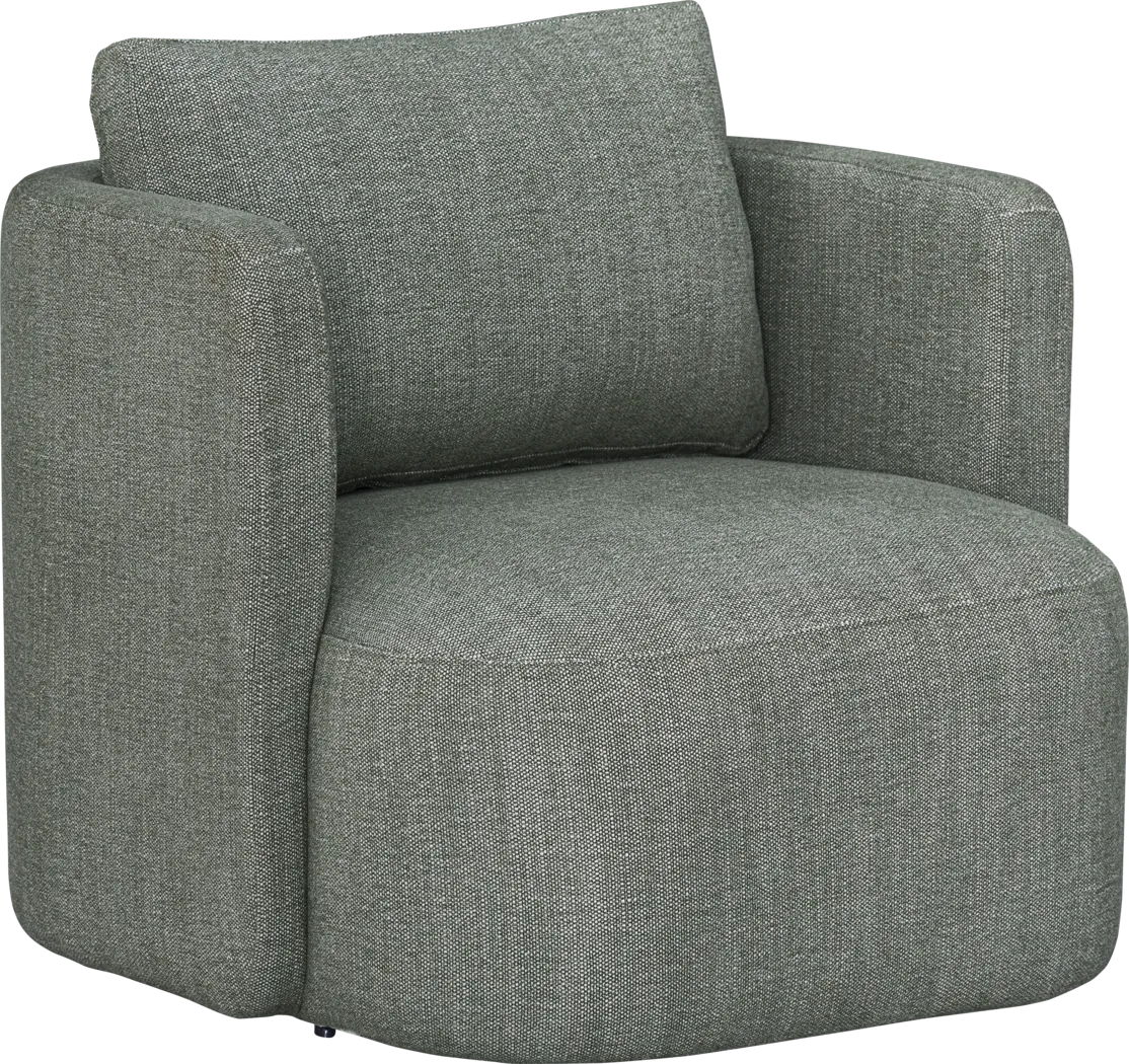 Penelope Green Swivel Chair - Thumbnail - Image 1
