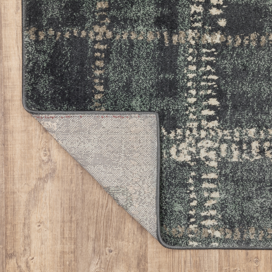 Penhill Navy 5'3 x 7'3 Rug - Thumbnail - Image 4