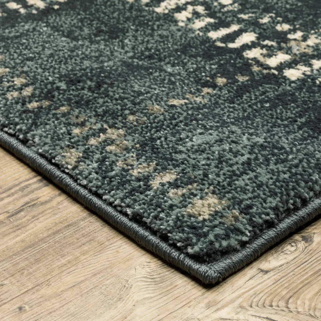 Penhill Navy 7'10 x 10' Rug - Thumbnail - Image 3