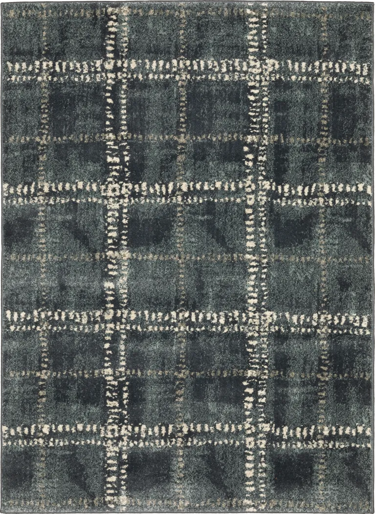 Penhill Navy 7'10 x 10' Rug - Thumbnail - Image 1