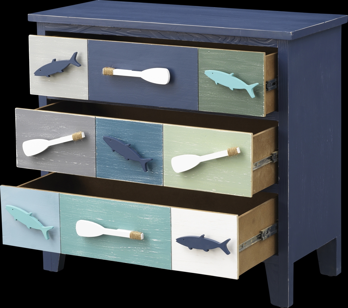 Penistone Blue Accent Cabinet - Thumbnail - Image 3