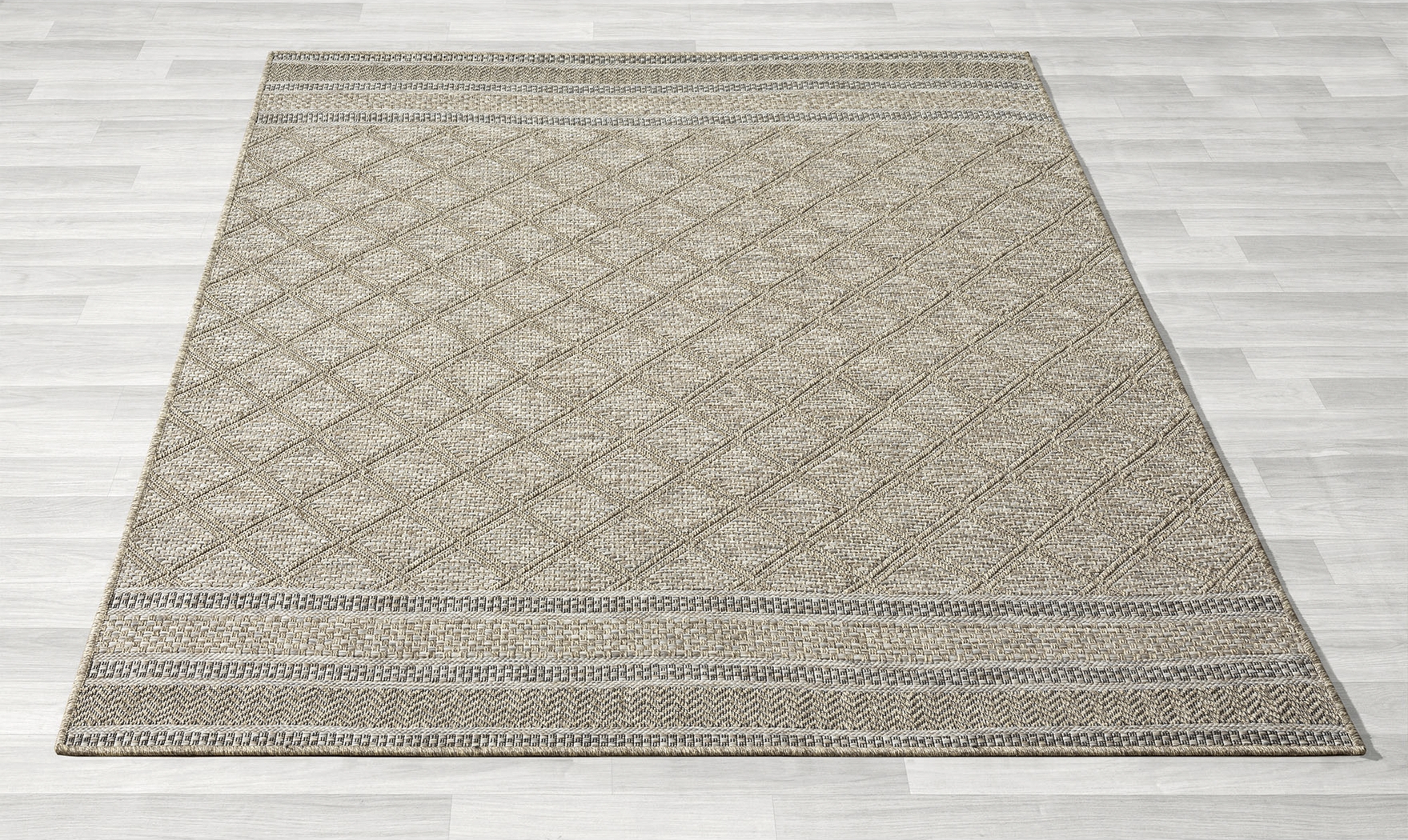 Penmont Tan 5' x 7' Indoor/Outdoor Rug - Thumbnail - Image 3